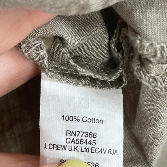 Madewell army green button down utility shirt - Picture 5 of 5